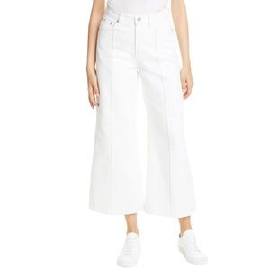 POLO RALPH LAUREN Wide Leg Cropped High Rise Jeans